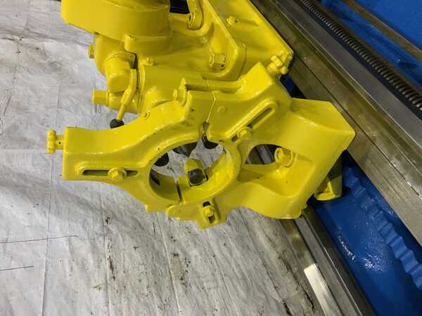 27-1/2" x 72" Lodge & Shipley #25, hollow spindle engine lathe, 20" swing over cross slide, 4-jaw 21" chuck - Image 10