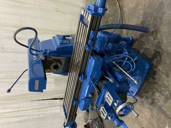 Cincinnati #205-12 Cinel 60, horizontal milling machine, 12" x54-1/2" table, #50 NS, 7-1/2 HP - Image 10