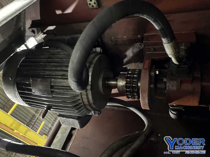 75 Ton, Kotokogyosho #VC-220, hydraulic C-frame press, 13.7" stroke, 20 HP - Image 4