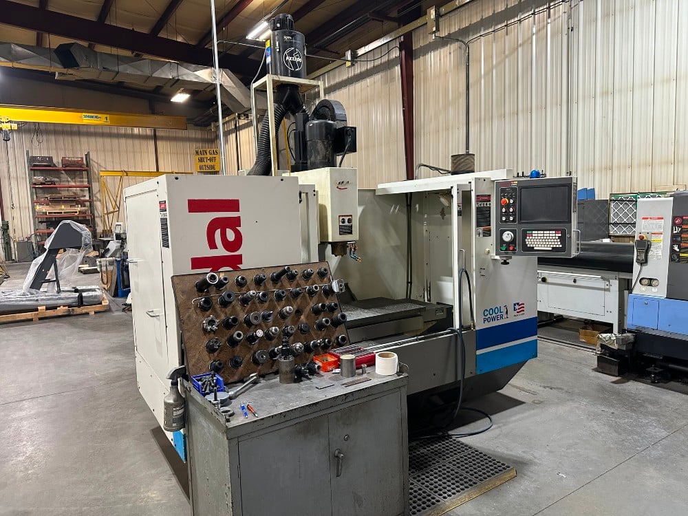 Fadal #VMC4020HT, 40" X, 20" Y, 20" Z 21 automatic tool changer, 10000 RPM, 2004 - Image 1