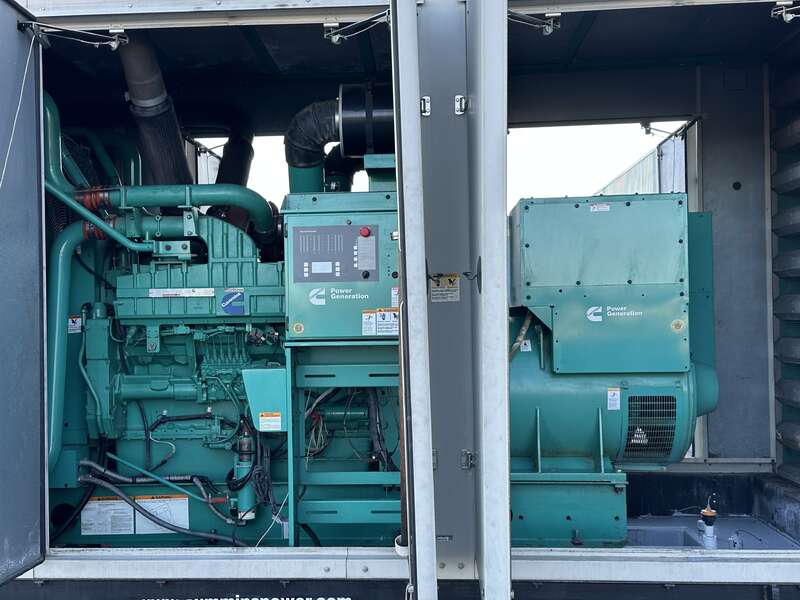 750 KW Cummins #DQFFA, diesel generator set, 277/480 Volts, 468 hours, 1490 HP @ 1800 RPM, QST30-G5 NR2 - Image 6