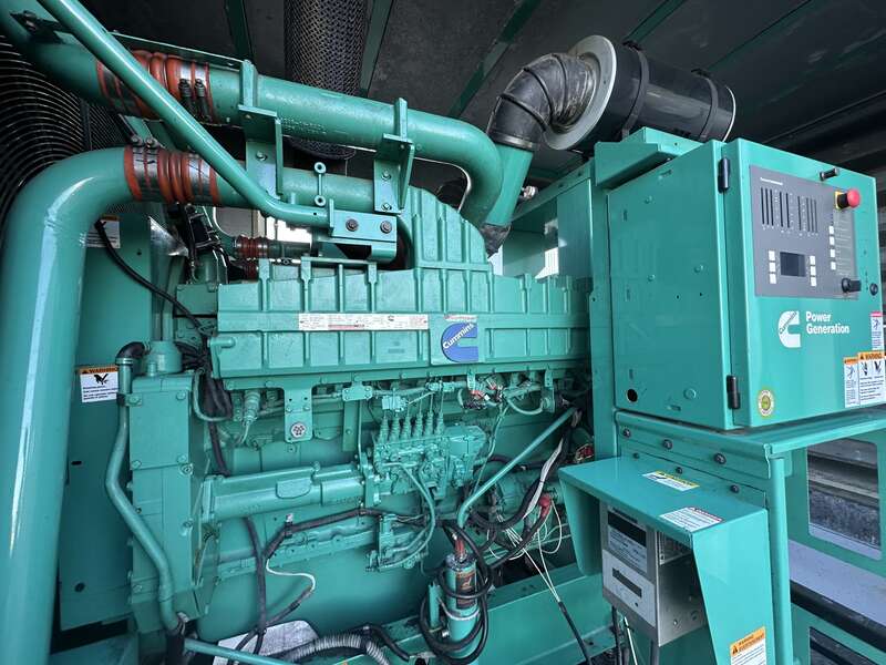 750 KW Cummins #DQFFA, diesel generator set, 277/480 Volts, 468 hours, 1490 HP @ 1800 RPM, QST30-G5 NR2 - Image 7
