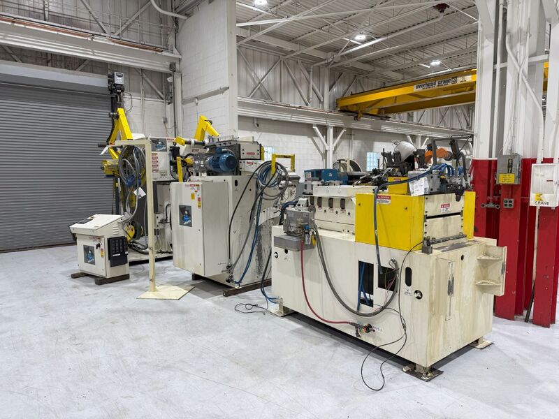 6000 lb. Coe Press Equipment #CPRF-518/CPPS-350-12/CPR-DE-PO-06018, servo feedline, 12" x .187" stock, 72" - Image 2