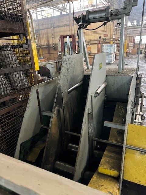 12000 lb. Coe Press Equipment #CPPC-12024, reverse loop coil cradle / straightener combo, 24" x .375" stock - Image 3