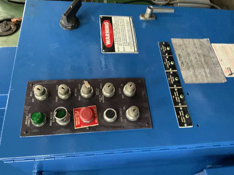 175 Ton, Niagara #HBM-175-12-14, hydraulic press brake, 14' overall, 150" between housing, 10" stroke, 1995 - Image 4