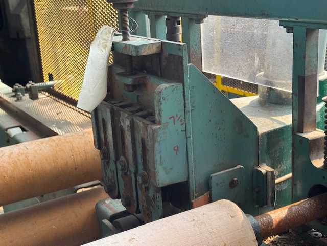 Garage door sizer, Kval, 48" material width, power feed, serial #1078 - Image 7