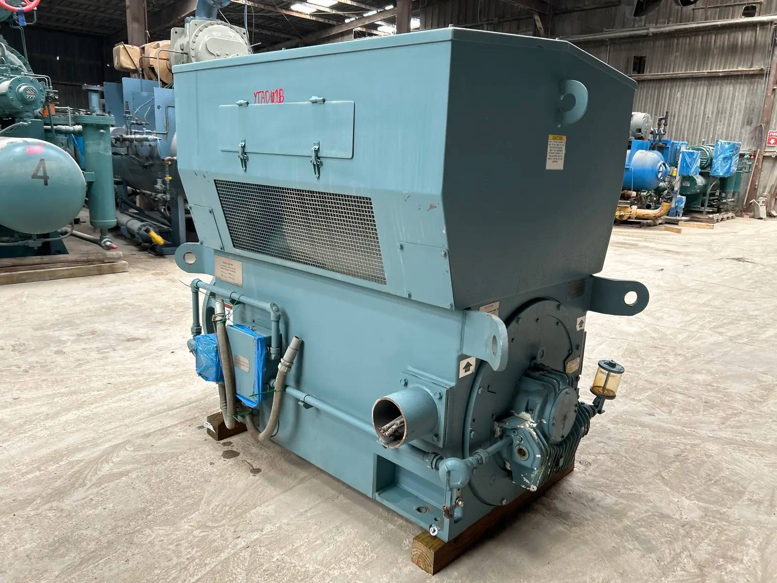 800 HP 3569 RPM Teco WS-HL, Frame 3510, 4160 Volts, 2019 - Image 3