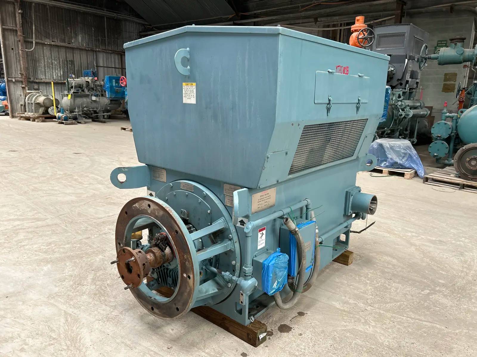 800 HP 3569 RPM Teco WS-HL, Frame 3510, 4160 Volts, 2019 - Image 10