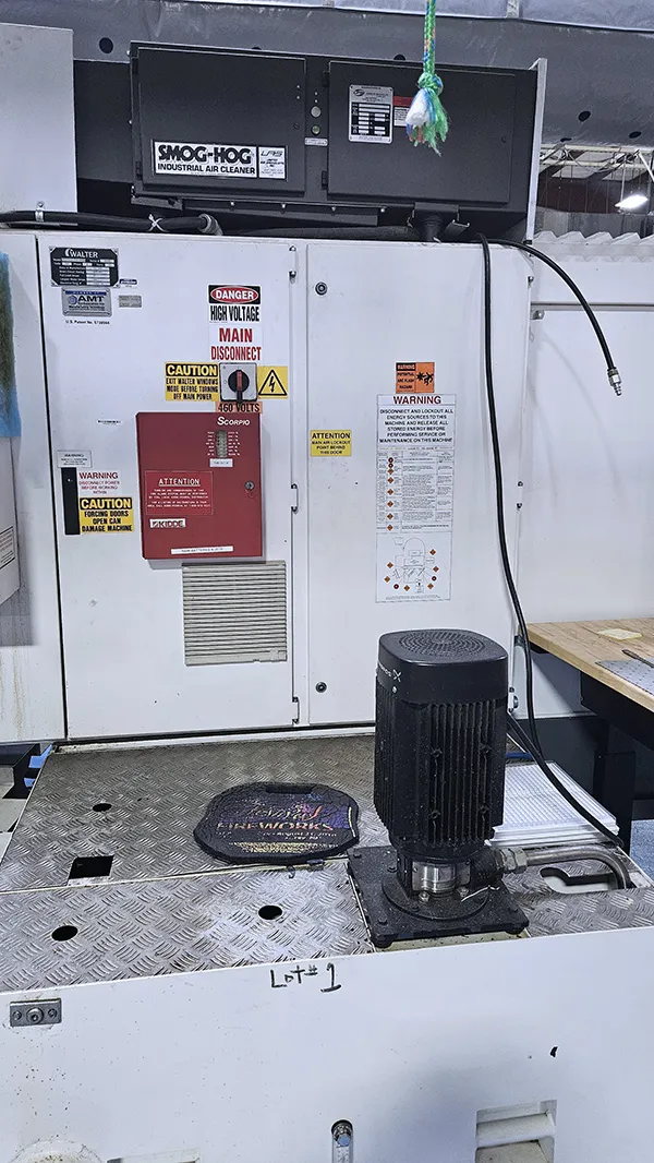 Walter #Helitronic-Mini, 12.6" X, 7.87" Y, 18.5" Z, hydraulic Steady Rest, horizontal machining center 600 - Image 6