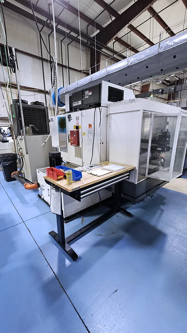 Walter #Helitronic-Mini, 12.6" X, 7.87" Y, 18.5" Z, hydraulic Steady Rest, horizontal machining center 600 - Image 7