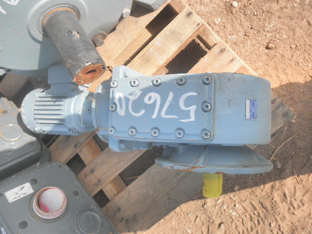 0.5 HP @ 780 RPM, Bauer #DPK782-178WMG, Right Angle Increaser Gearbox, 4.10 :1 Ratio, 3200 RPM Output, 1998 - Image 3