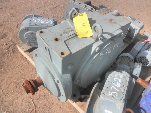 Hansen #JKN71C-631R, Right Angle Gearbox, 63.00 :1 Ratio - Image 1