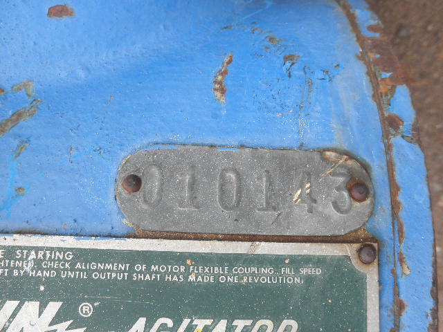 25 HP @ 1760 RPM, Lightnin #208-RSES-25, Right Angle Gearbox, 6.20 :1 Ratio, 283 RPM Output - Image 4