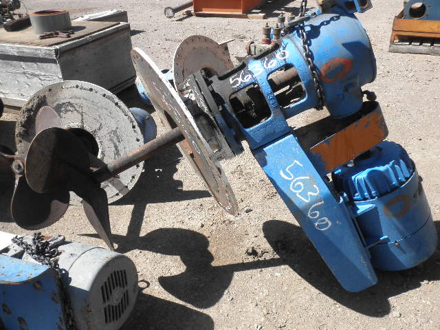 25 HP @ 1760 RPM, Lightnin Agitator, Right Angle Gearbox, 6.20 :1 Ratio, 283 RPM Output - Image 6