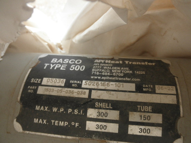 Lube Skid, w/Heat Exchanger, 300 psi shell, 150 psi tube, 300 F max temp. - Image 9