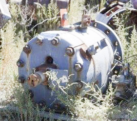 115 HP @ 200/360 RPM, Ajax #DP-115, Natural Gas Engine, 1-cylinder - Image 1