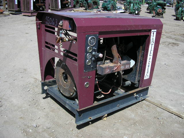 196 HP @ 4000 RPM, Chevy #350, Natural Gas Engine, radiator through flywheel, Inline 6-cylinder, (4) 3.47" - Image 4