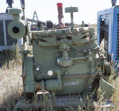 68 HP @ 1800 RPM, Geminis #F40, Natural Gas Engine, 6-cylinder - Image 1