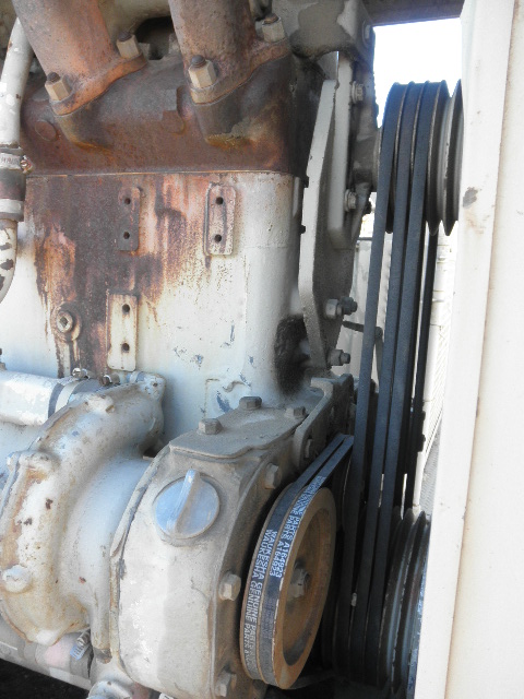 120 HP @ 1600 RPM, Waukesha #145-GK, Power Unit w/Clutch & Radiator, on skid - Image 10