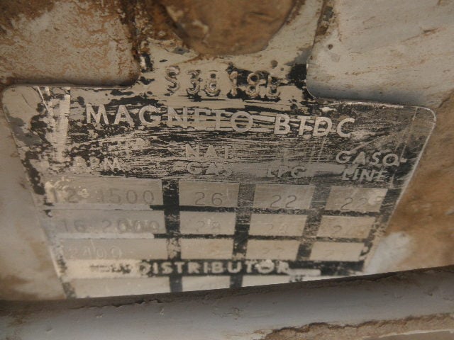 70 HP @ 1800 RPM, Waukesha #F-554-GU, Natural Gas Power Unit, radiator through flywheel - Image 10