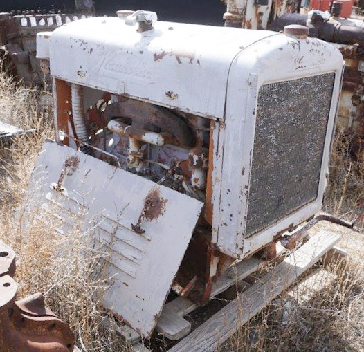 25 HP @ 1200 RPM, Waukesha #XAH-295G, Natural Gas Engine, 4-cylinder - Image 1