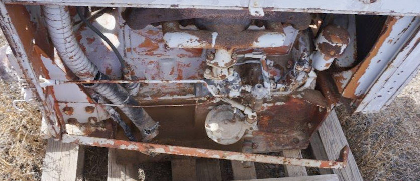 25 HP @ 1200 RPM, Waukesha #XAH-295G, Natural Gas Engine, 4-cylinder - Image 7