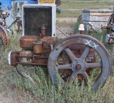 15 HP @ 750 RPM, Oilwell-Witte #E-15-RC, Natural Gas Engine - Image 1
