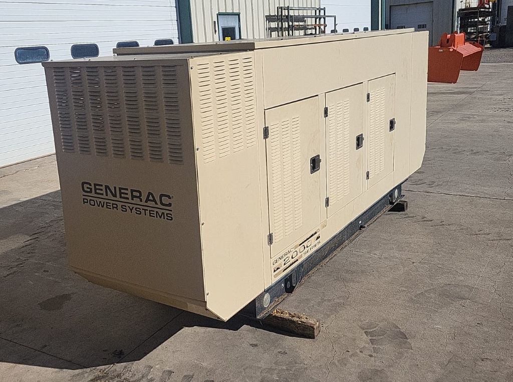 100 KW Generac #2966970100, Natural Gas Generator, 107 HP, 2300 RPM, 120/240 V, 279 hours, 2003 - Image 5