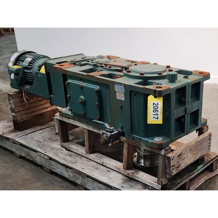 Sumitomo #PX-8065R4, right-angle spiral bevel gear motor, liquid mixer drive, 10 HP, 298.235 ratio - Image 2