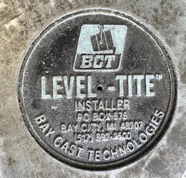 48" x 144" x 7" Bay Cast/Level-Tite Bay Cast Plate, T-Slotted, nice - Image 9