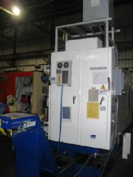 Nippei Toyama #NV4G, F21i-M, 40 automatic tool changer,chip conveyor,coolant system, 19.6" X, 17.7" Y, 17.7" - Image 8