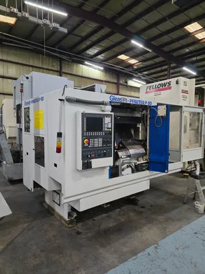 Gleason, Pfauter #P60, CNC automatic loading gear hobber, Siemens 840D controls, shuttle loader, excellent - Image 1