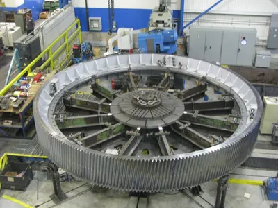 Gould & Eberhardt #120-160/8000EXT, 8 meter hobber gasher, with several heads, excellent, remanufactured 2014 - Image 1