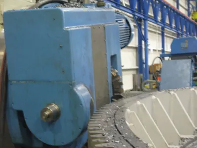 Gould & Eberhardt #120-160/8000EXT, 8 meter hobber gasher, with several heads, excellent, remanufactured 2014 - Image 2