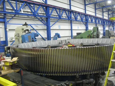 Gould & Eberhardt #120-160/8000EXT, 8 meter hobber gasher, with several heads, excellent, remanufactured 2014 - Image 5