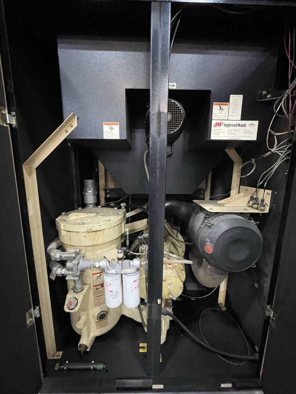 307 cfm, 140 psig, Ingersoll-Rand #IRN75H-CC Compressor, 75 HP, VSD & Dryer, 460v, 2007 - Image 6