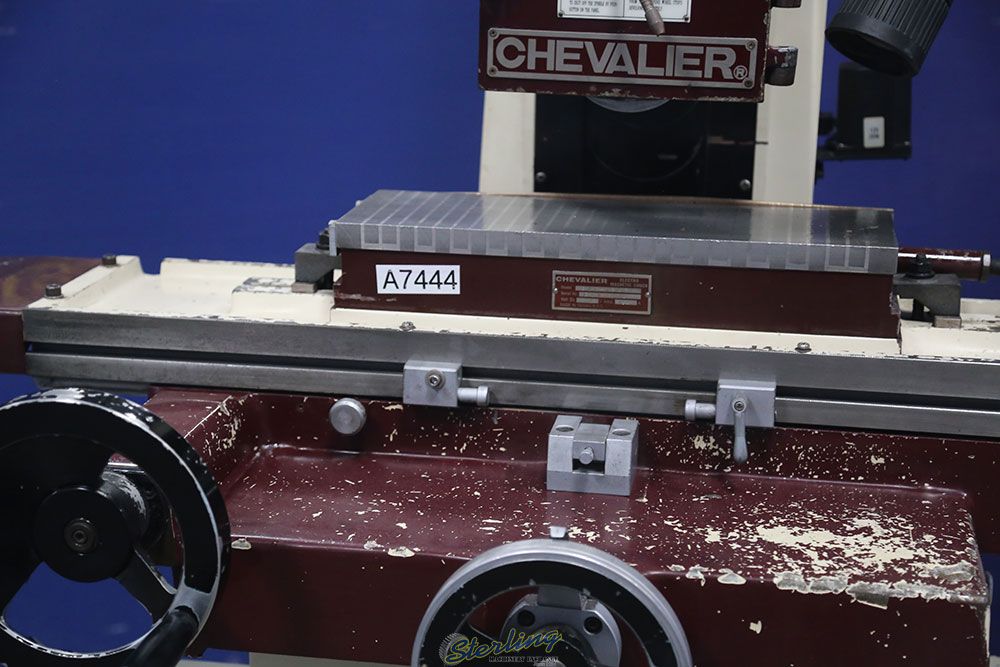 6" x 18" Chevalier #FSG-618M, grinders, 8" x 1/2" x 1-1/4" wheel, 16-82 FPM, work lamp - Image 10