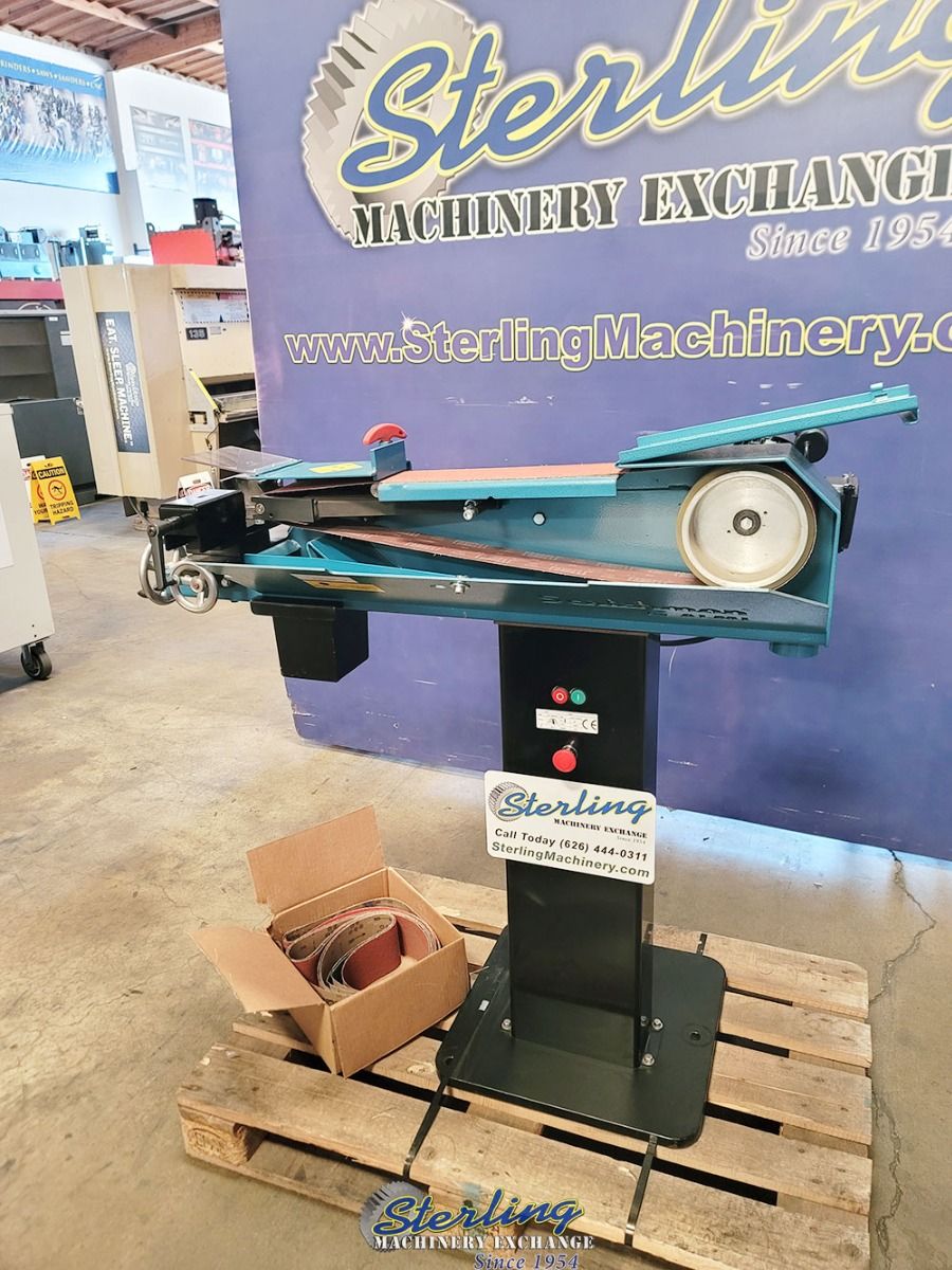 4" Scotchman #AL100-02, notching machine, 6" x 78-3/4" belt, 3420 RPM, 230 V., 3-phase - Image 2