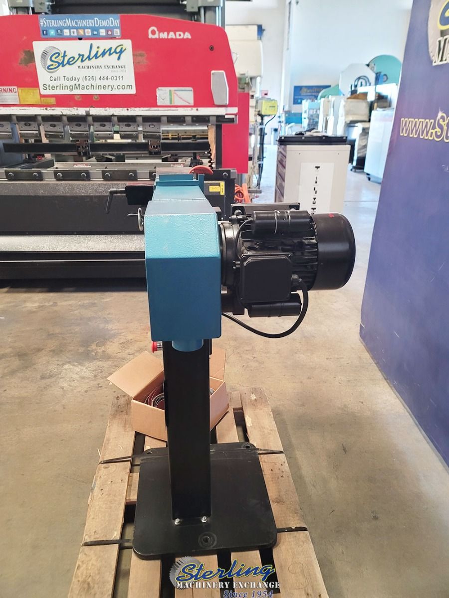 4" Scotchman #AL100-02, notching machine, 6" x 78-3/4" belt, 3420 RPM, 230 V., 3-phase - Image 5