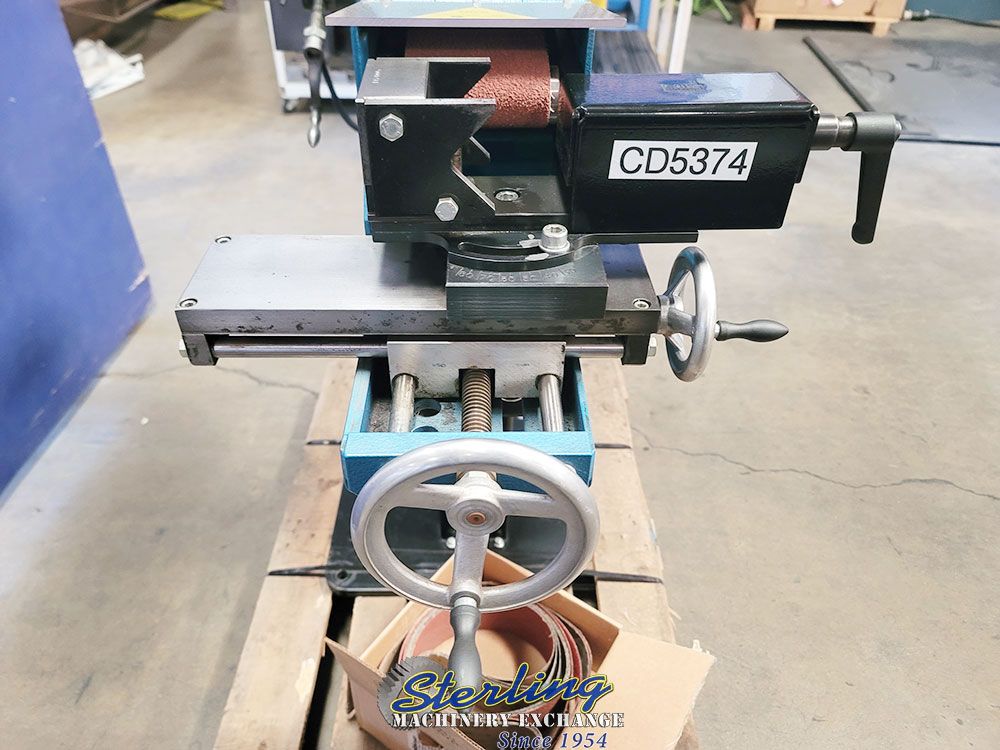 4" Scotchman #AL100-02, notching machine, 6" x 78-3/4" belt, 3420 RPM, 230 V., 3-phase - Image 9