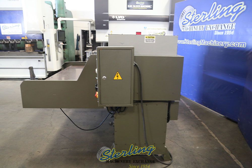 40 Ton, APMC #ABC-40, clicker press, 7.1 stroke, 9.1" daylight, 31.5" X63" bed, single manual slide table - Image 5