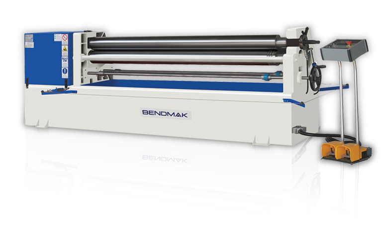 6' x 14 gauge Bendmak #CYL-110-20/3.0, Initial Pinch Plate Roll, digital read out, 3 HP, 4.3" top roll - Image 1