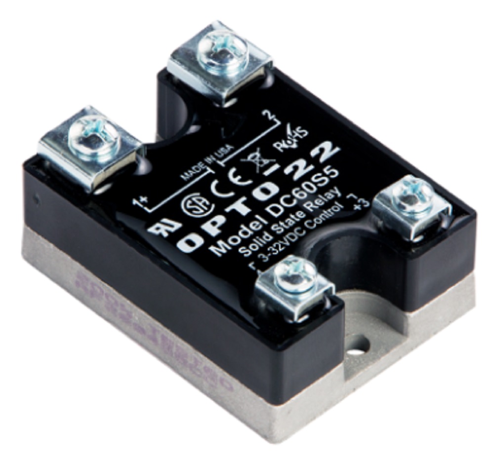 Opto 22 DC60S5 60 VDC, 5 Amp, DC Control Solid State Relay SSR - Image 1