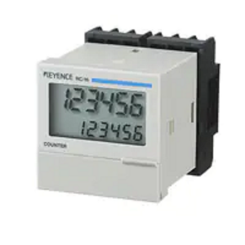 Keyence RC-16 LCD Display Electronic Preset Counter, 48-mm 6-Digit 7-Segment LCD - Image 1