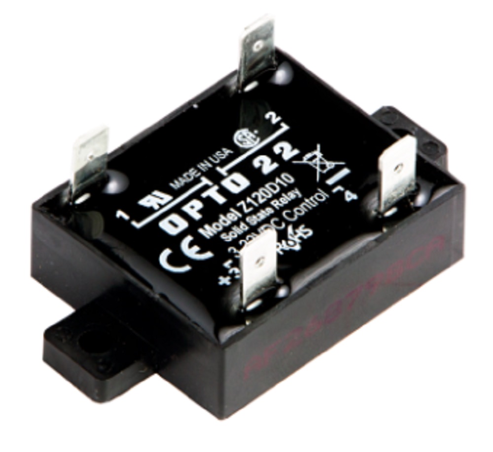 Opto 22 Z120D10 Z Model, 120 VAC, 10 Amp, DC Control Solid State Relay SSR - Image 1