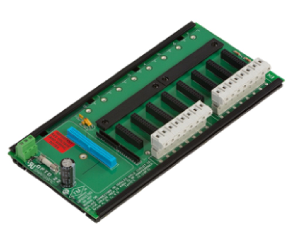 Opto 22 SNAP-B8MC SNAP B-Series 8-Module Rack with Extra Terminal Block - Image 1