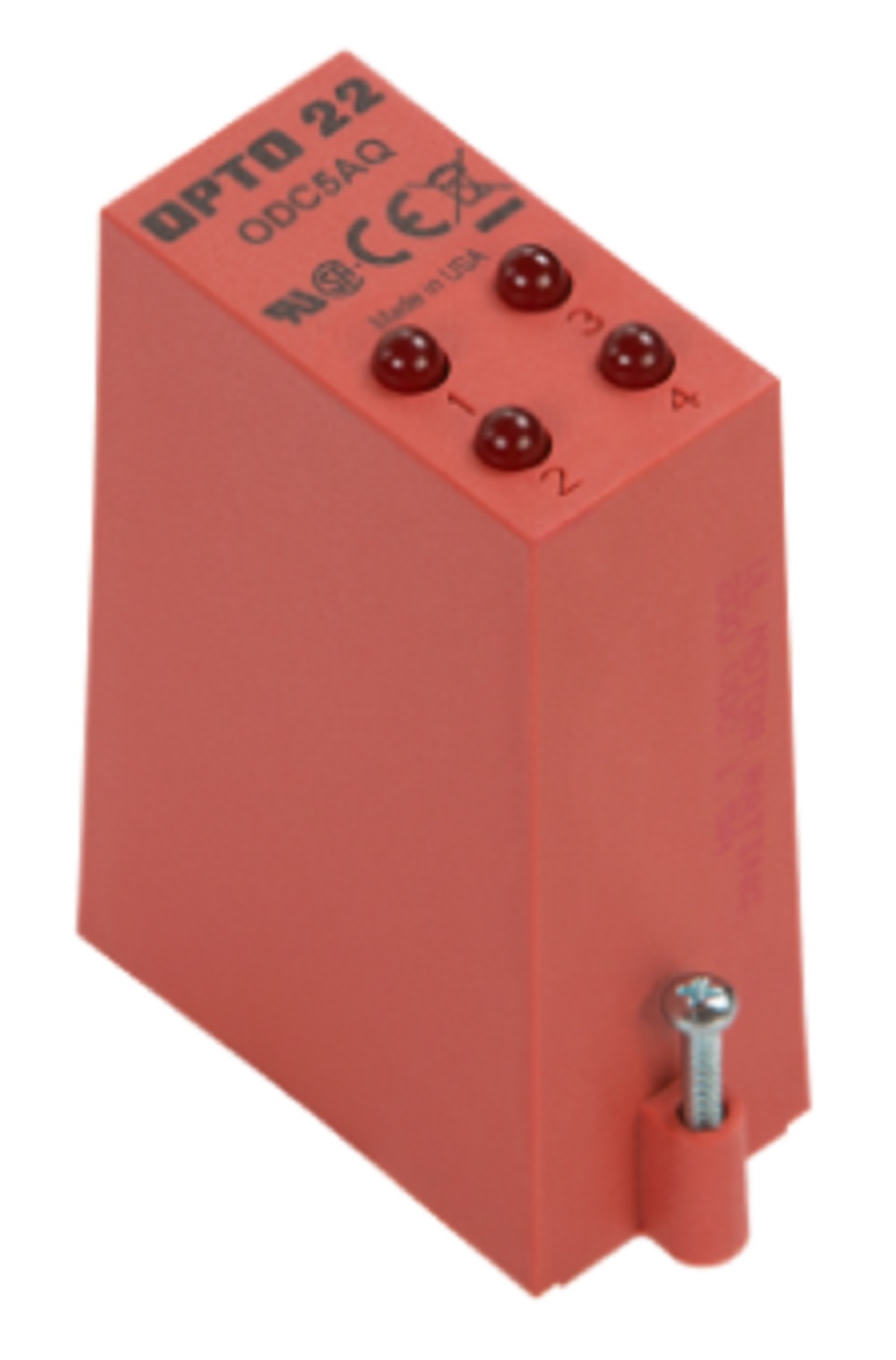 Opto 22 ODC5AQ Quad Pak 4-Channel DC Output 5-200 VDC, 5 VDC Logic - Image 1