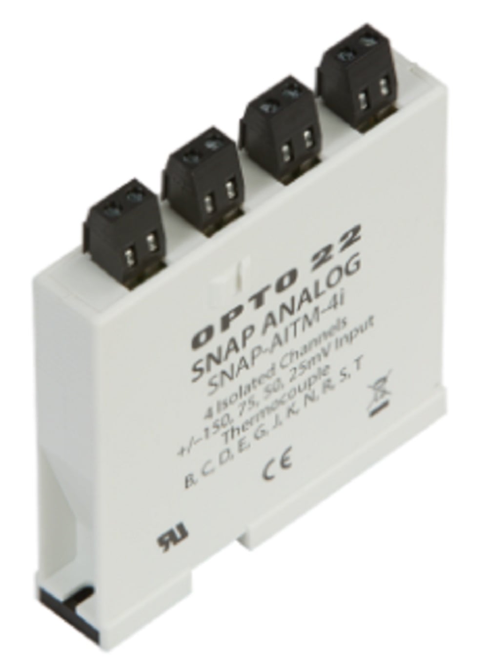 Opto 22 SNAP-AITM-4i SNAP 4-Ch Type B C D E G J K N R S, T Thermocouple, Input - Image 1