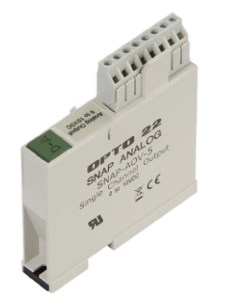 Opto 22 SNAP-AOV-5 SNAP 1-Ch 0-10VDC Analog Voltage Output Module - Image 1