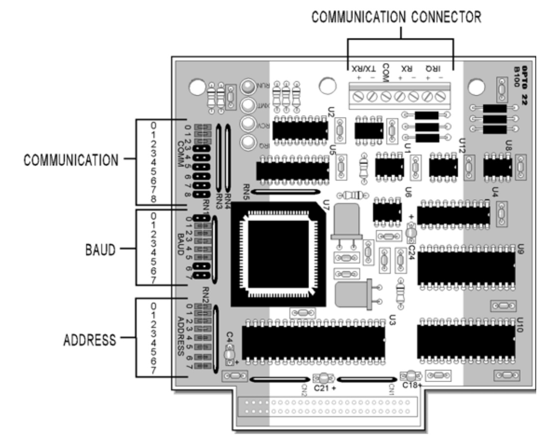 Opto 22 B100 G4B100 G4 16-Channel Digital Brain Board for Mistic Protocol System - Image 1